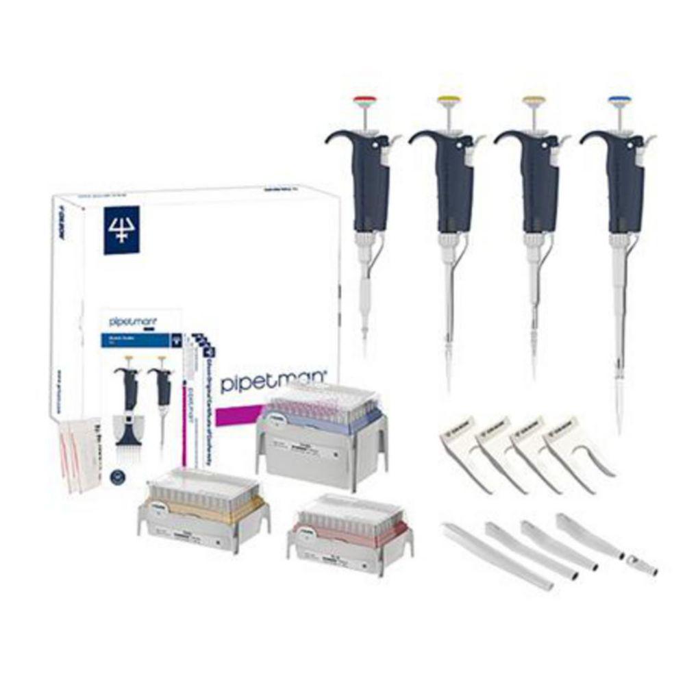 GILSON Pipetman Starter Kit L P2L, P20L, P200L, P1000L