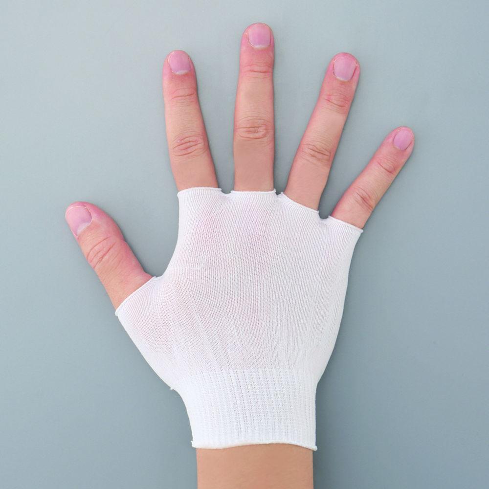 AS ONE ASPURE Undergloves, Size S-L, Half Finger, Nylon, Pack of 30x10 Pairs