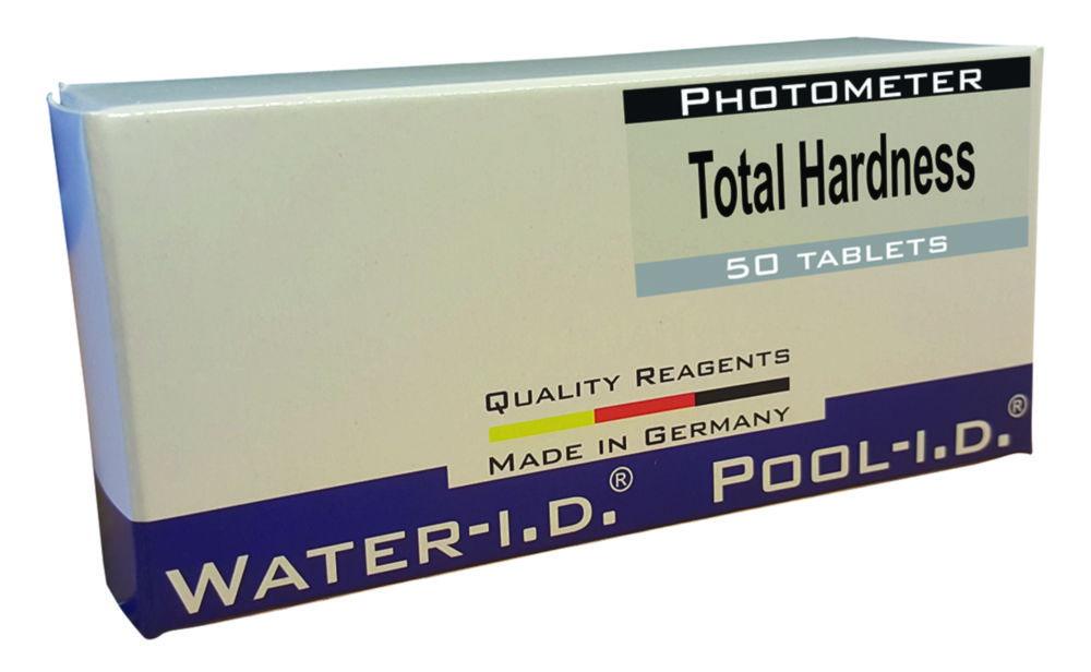 Water-i.d. Reagents Set Total Hardness for ID 56/57 (2-500mg/L) No Danger Good

