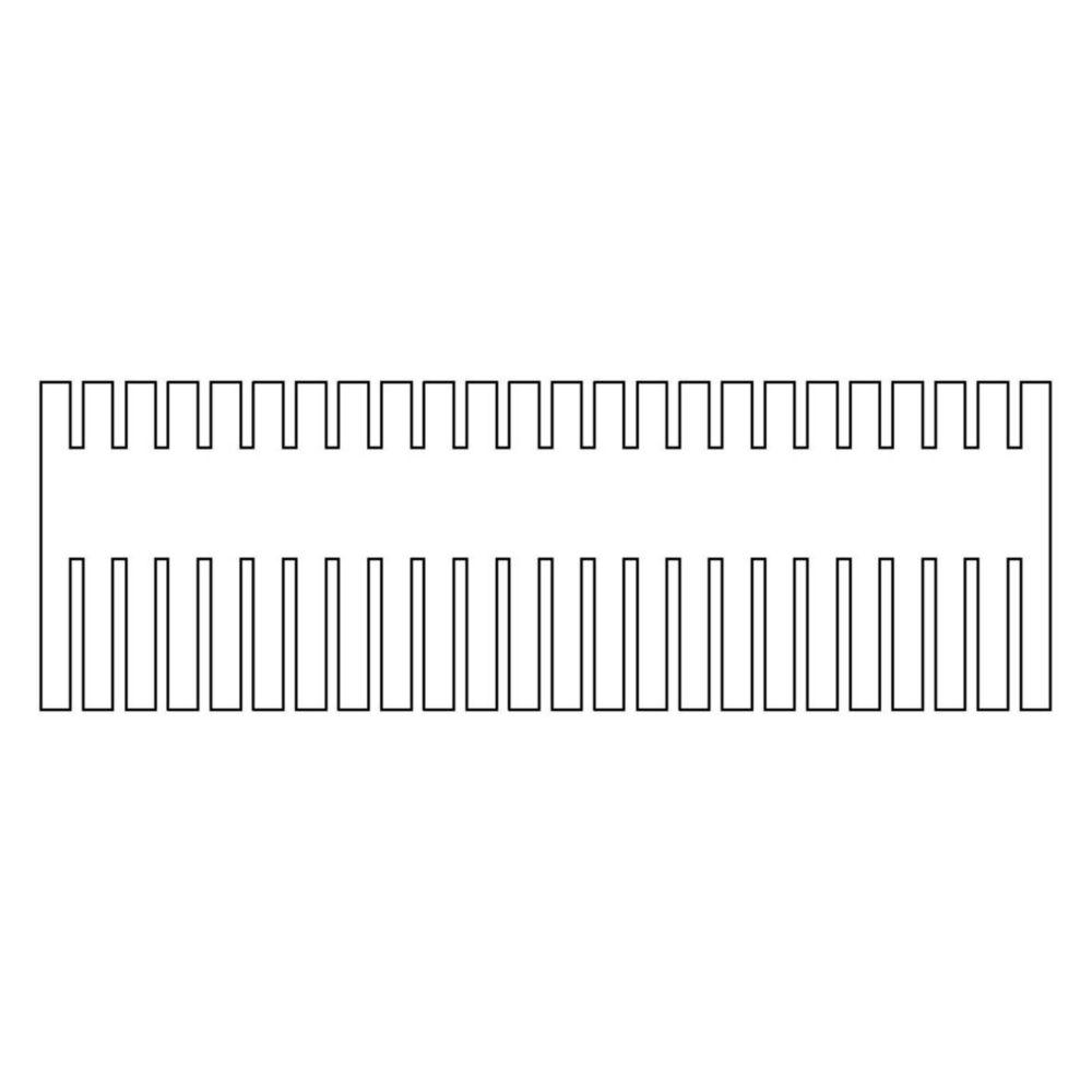 Thistle Scientific Comb with 24 Samples, 1 mm Thick