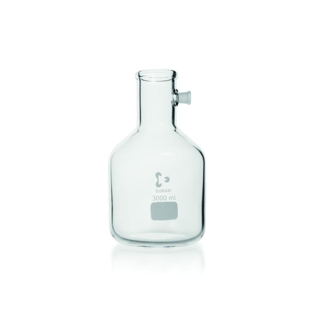 DWK Duran Filtering Flasks, 15L, with Side-Arm Socket

