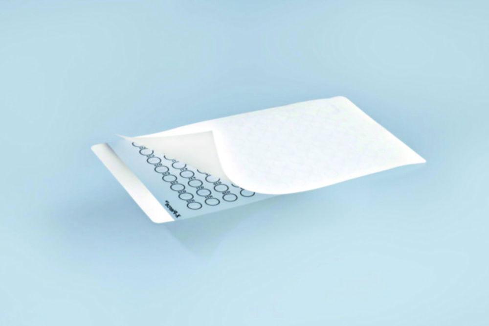 BRAND Sealing Film for Microplates with Pre-Cut Zone, Vinyl, Pack of 100