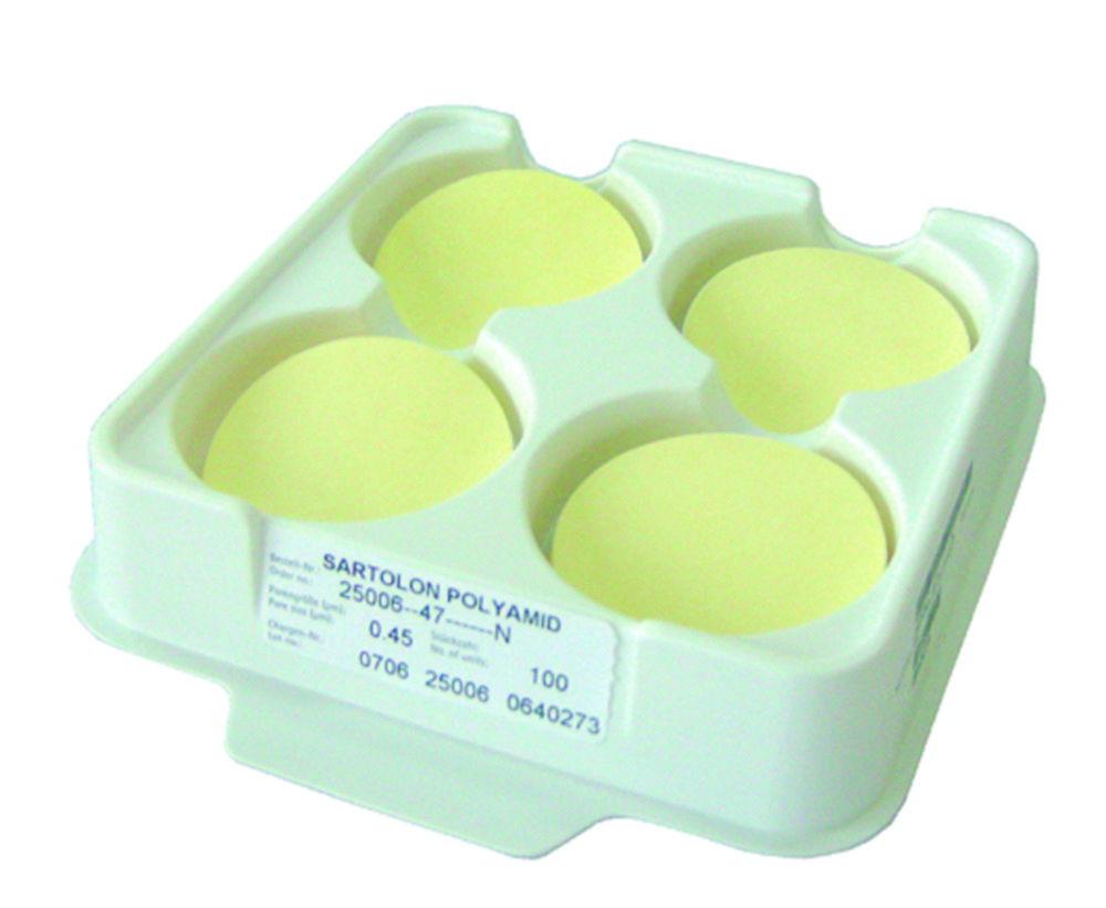 Sartorius Sartolon Membrane Filters 13mm Pack of 100, 0.2µm, Polyamide