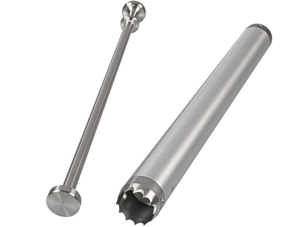 Bürkle Sampling Auger for Semi-Finished Products V2A/Aluminium, Ø45mm, 400mm