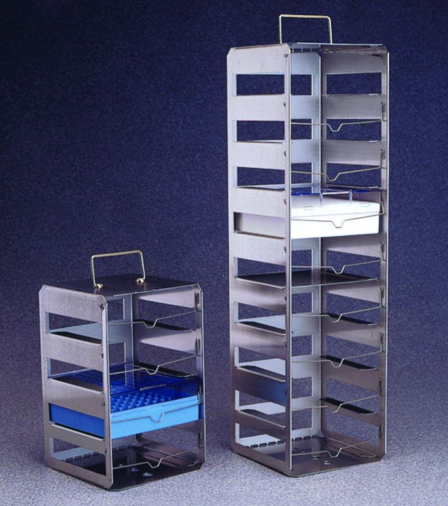 Thermo Nalgene Cryobox Rack, Stainless Steel, 4 Shelves