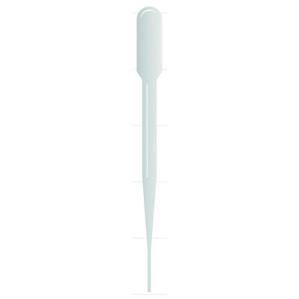 Thermo Samco Transfer Pipets 4 mL Non-Sterile Blood Bank Pipet Standard Bulb 5 inch (Pack of 400)