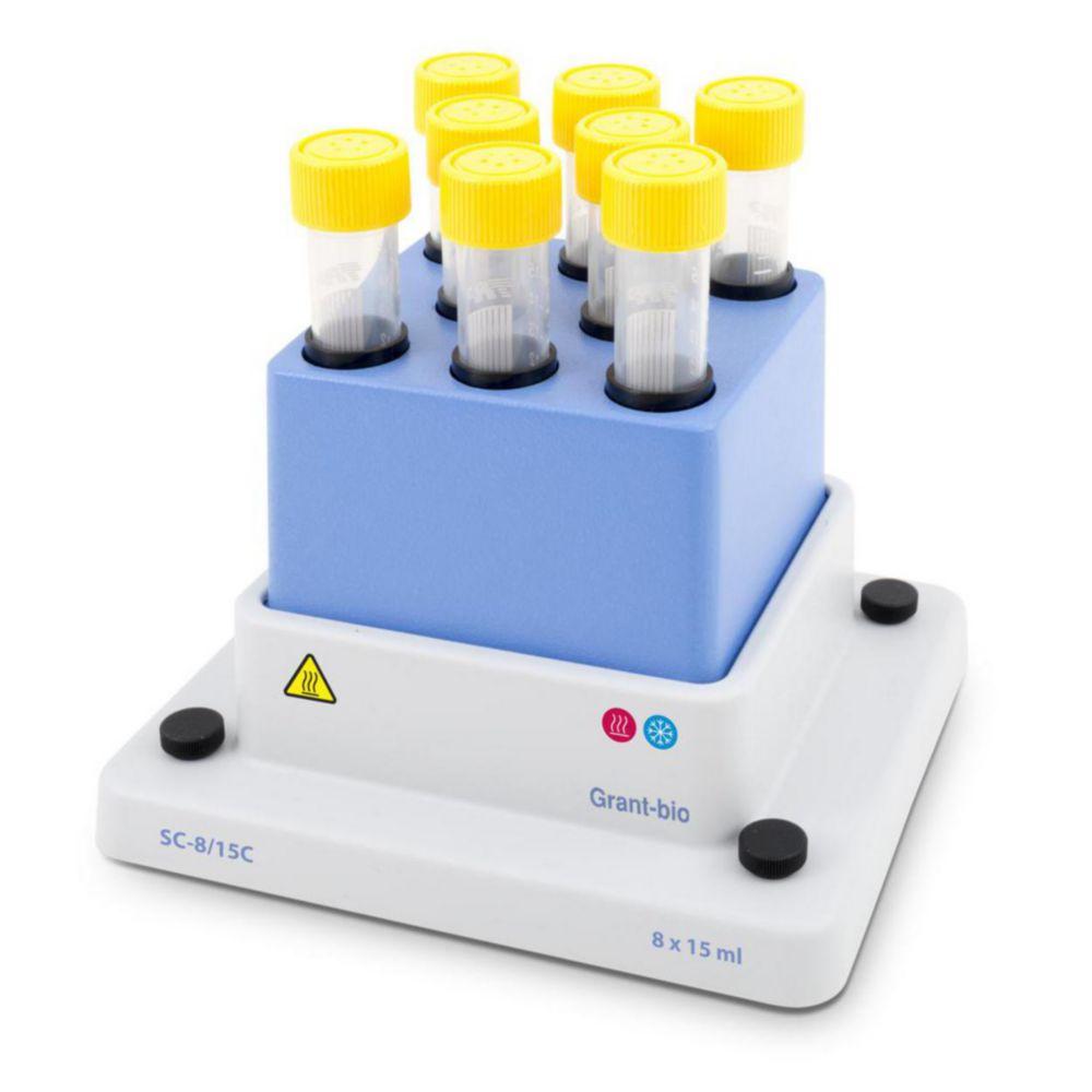 Heating/Cooling Block for PCMT/PCMT PLUS for 8x 15ml conical tubes
