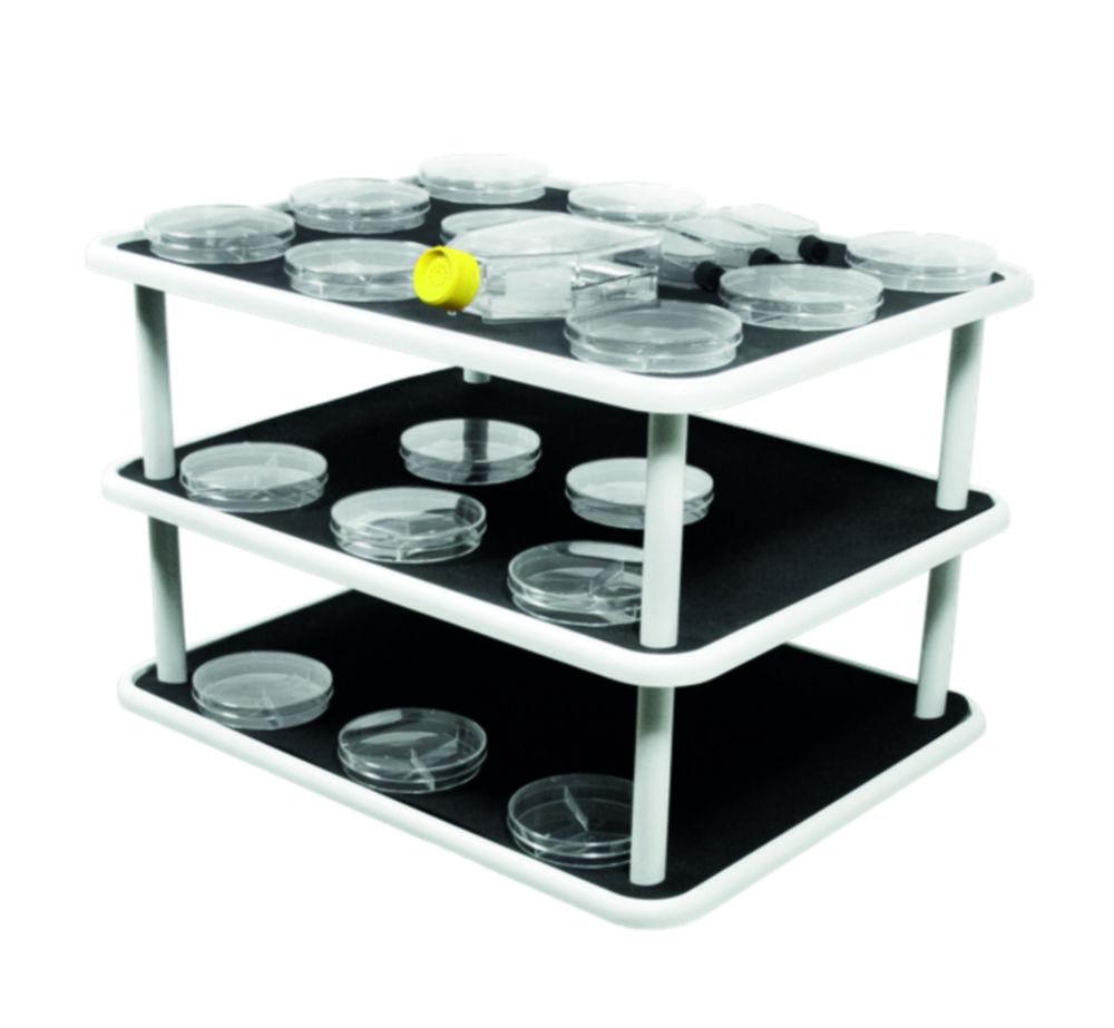 Grant Platform Flat 3-Level Tower with Non-Slip Mat 480 x 380 x 340 mm, Fits PSU-20i