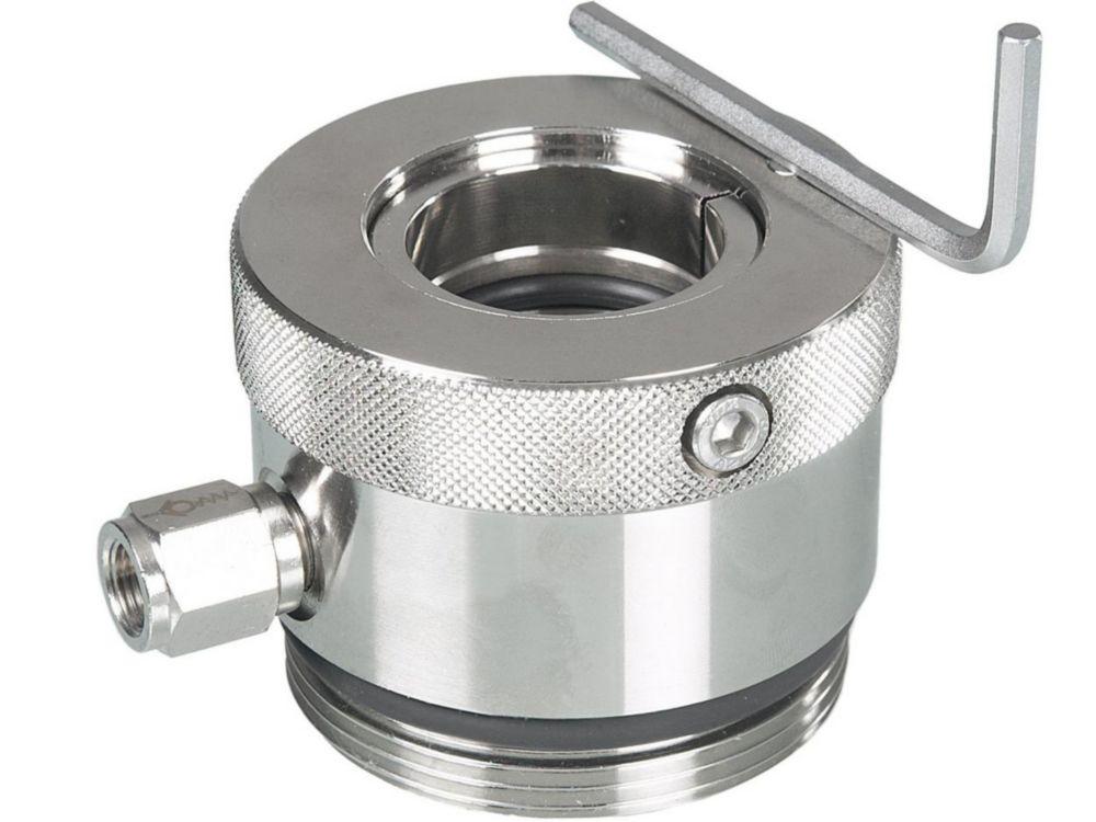 Bürkle Gastight Barrel Connector R2?, Steel Fine Outer Thread