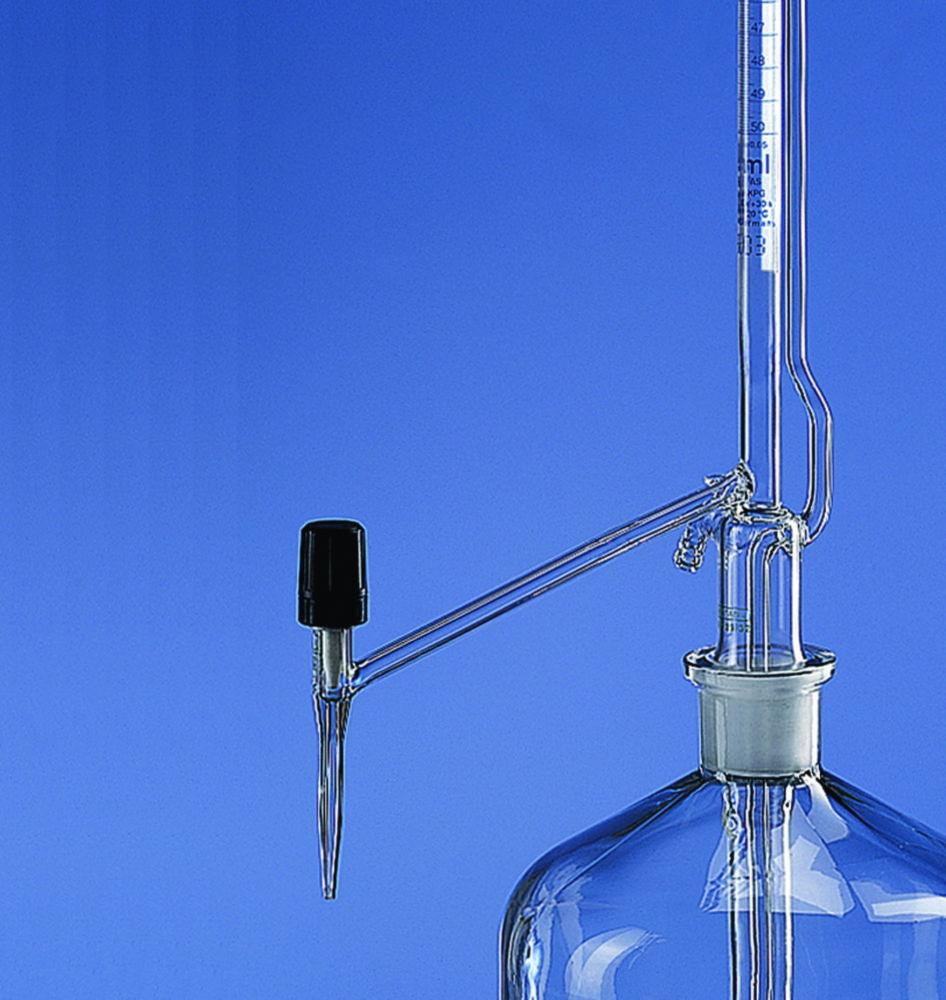 BRAND Titration Apparatus BLAUBRAND Class AS According to Pellet with Side Valve Stopcock with Fuse (Without Intermediate Stopcock)