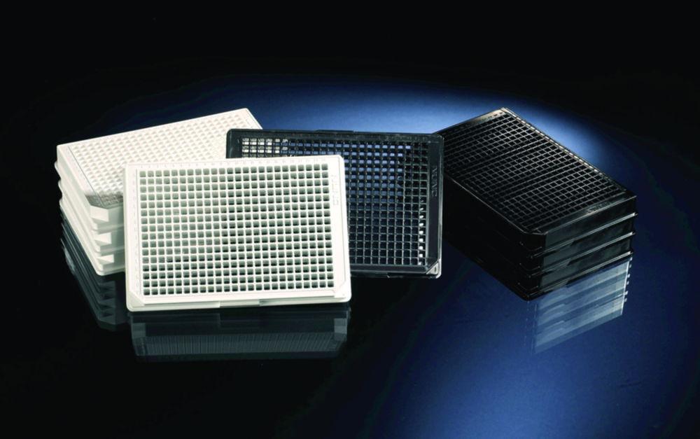 Thermo Nunc 384-Well Black Poly-D-Lysine-Treated Optical Bottom Microplate, Pack of 20