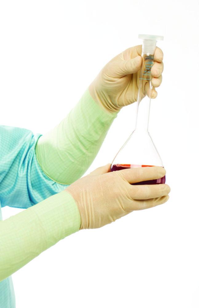 BioClean Cleanroom Gloves EXTRA size L (8.5-9) Latex, sterile, 400 mm, pack of 10x20 pairs