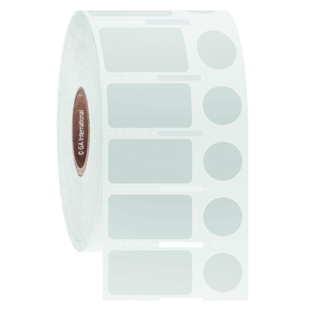 Deep-Freeze Labels 23.9mm x 12.7mm + 11.1mm, white, core: 1", roll with 2000 labels