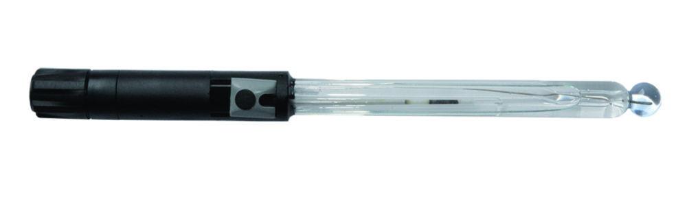 Xylem SI ScienceLine Plus pH Combination Electrode SCP 70 – 0…14 pH, -5…+100°C, 120 mm Length, 12 mm Diameter, Plug Head, Glass Shaft, Platinum Junction

