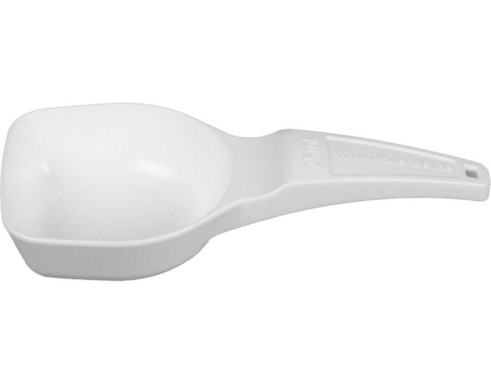 Bürkle Dosage Spoon 25 ml, PS, White Pack of 100