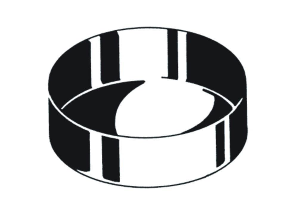 RSG Crystallising Dish 1.0 L Stainless Steel 4301, 140x70 mm

