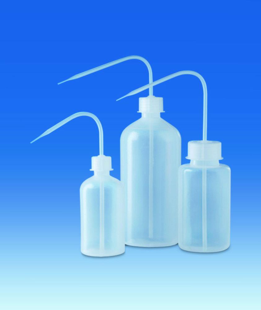 VITLAB Wash Bottle 250 ml, PE-LD/PP with Wash Top, GL 45, Without Print

