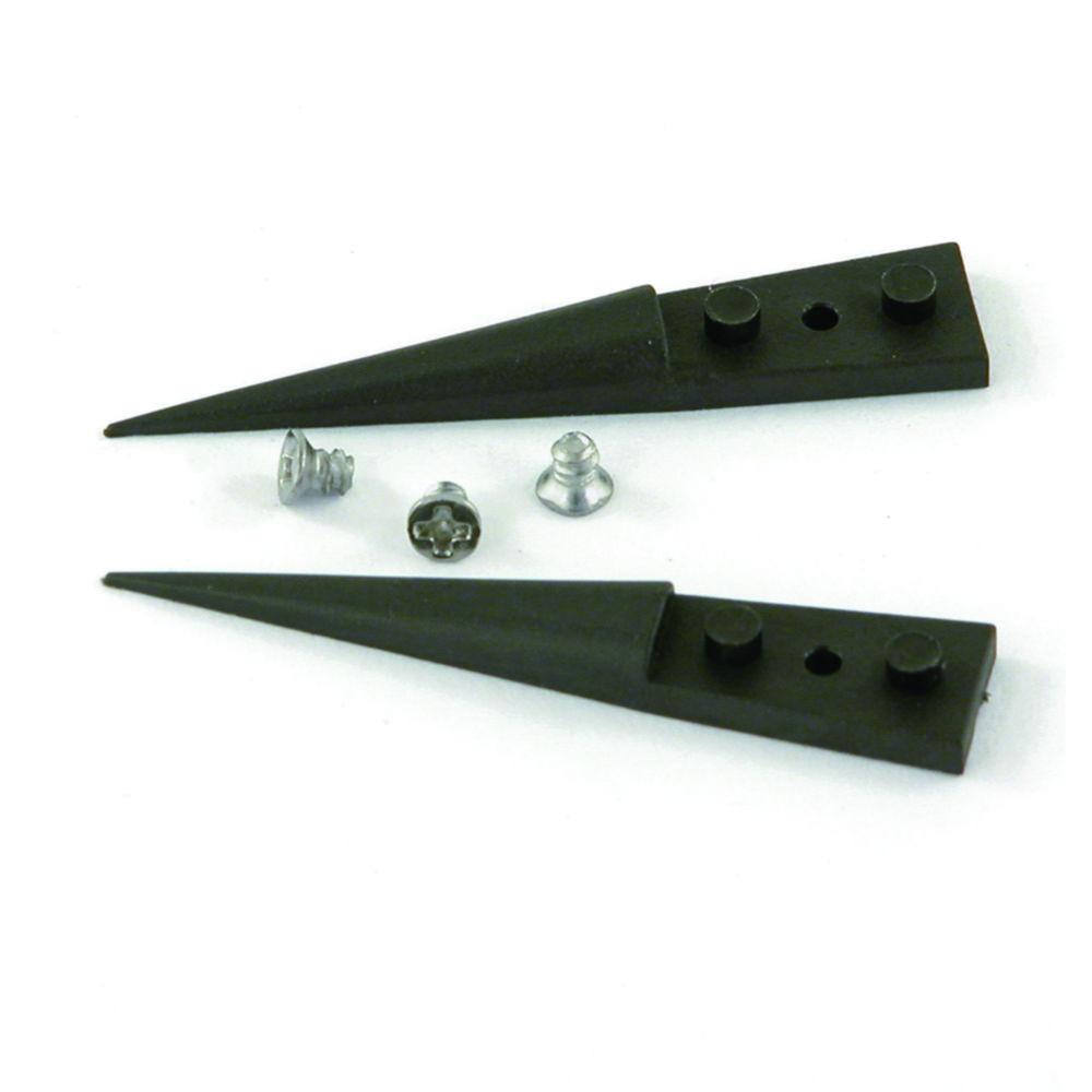 Replacement kit cons. of: 2 carbon fiber tips, wide flat duckbill, 40mm, 3 screws, ESD safe