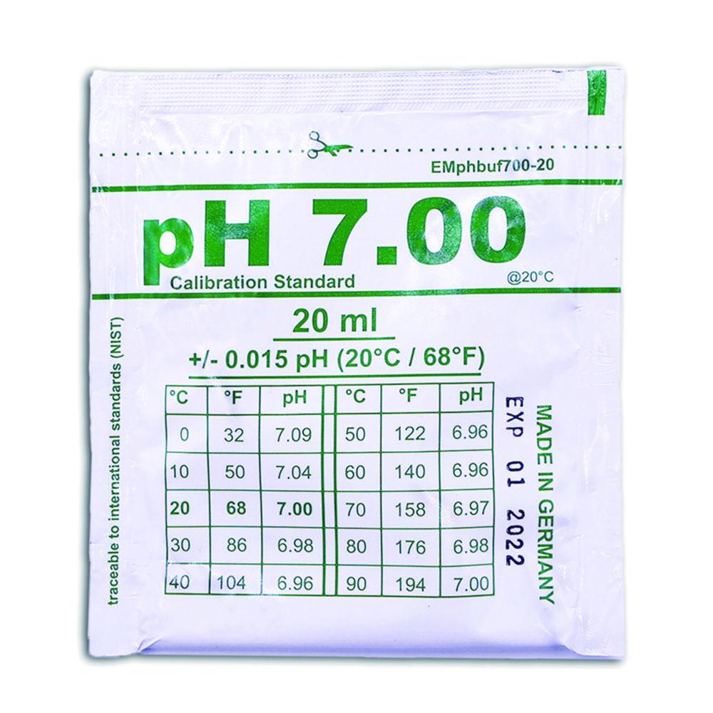 Water-i.d. pH Calibration Solution 7.00 pH Pack of 25x20ml

