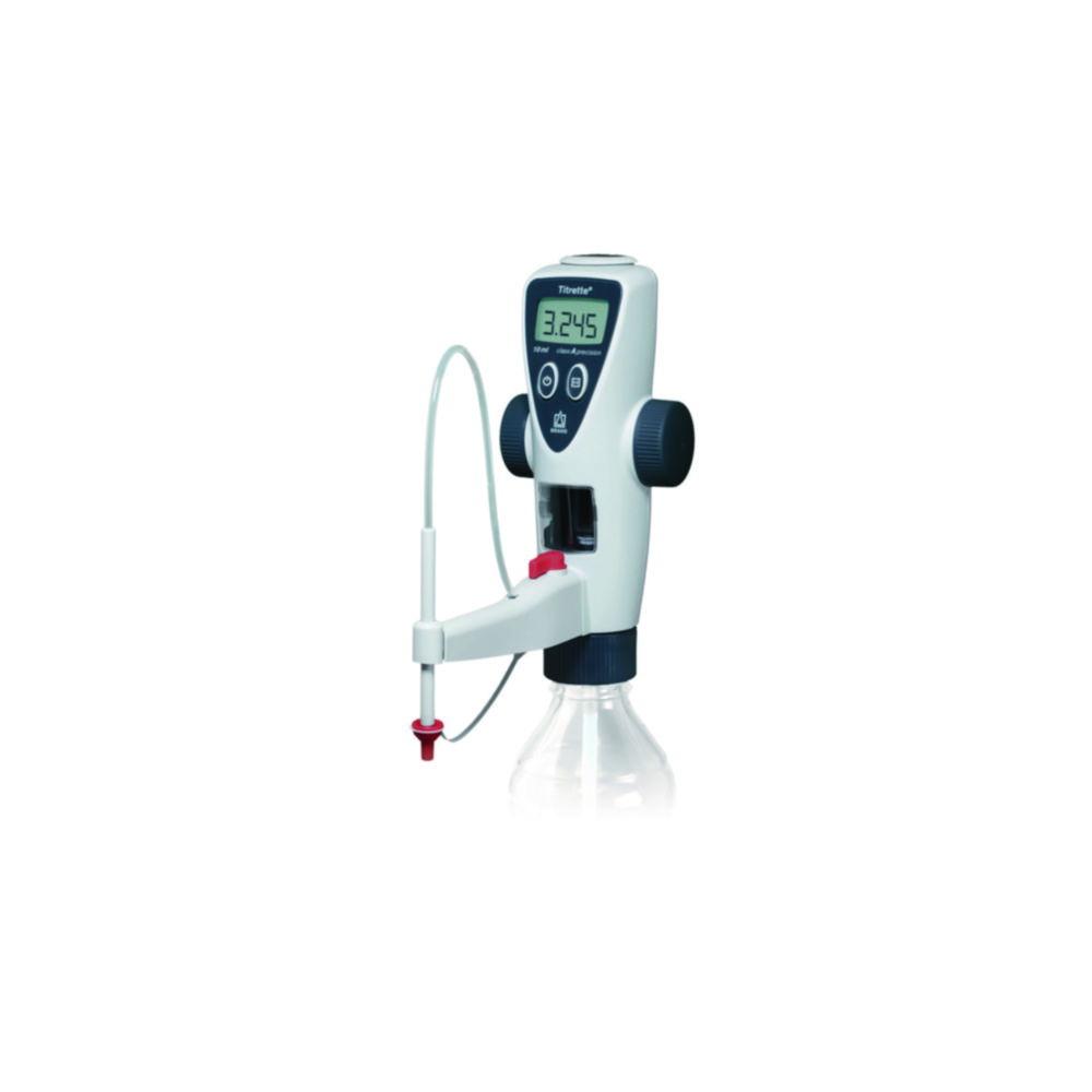 BRAND Burette Digital Titrette 10 ml with SafetyPrime Recycle Valve and Interface