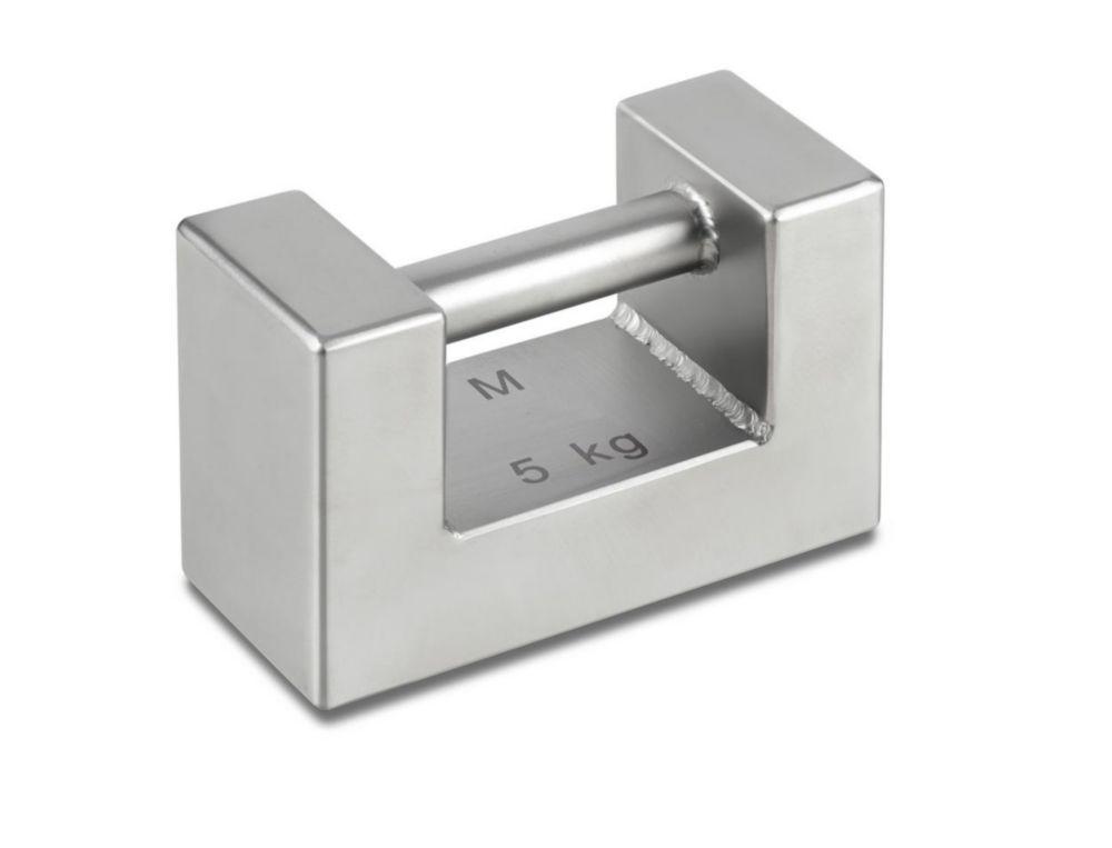 Kern Block Weight M1, 5 kg – Stainless Steel