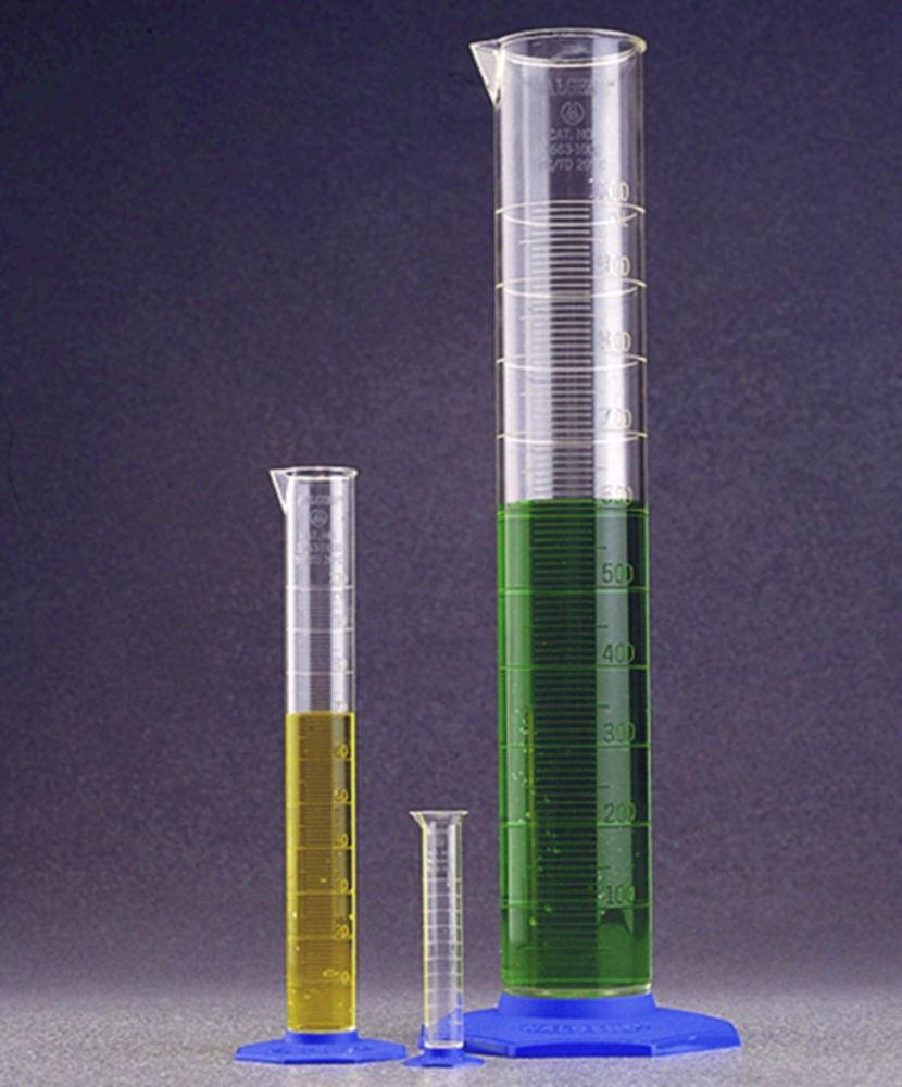 Thermo Nalgene Measuring Cylinder, 100 mL with PP Base Cap