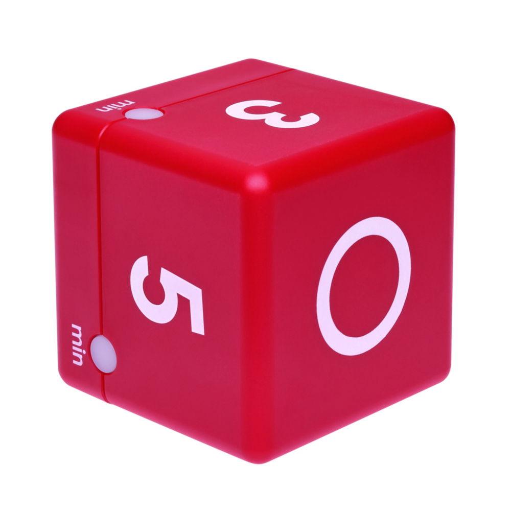 TFA Dostmann Cube Timer Red 1-2-3-5 Minutes

