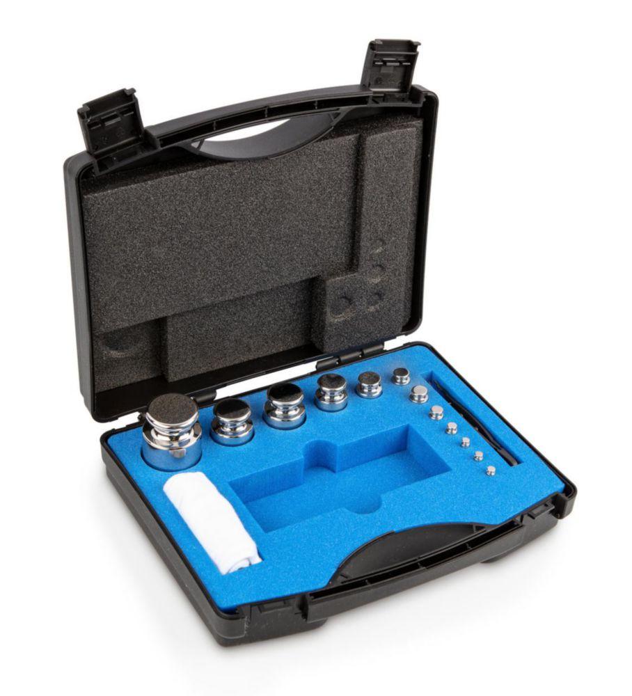 Kern Set of Weights E2, 1 g – 500 g, OIML, Stainless Steel in Plastic Case

