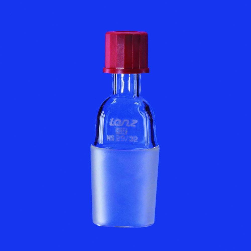Lenz-Laborglas Thread Tube GL14 with Cone NS 29/32 with Cap and Sealing, Duran-Tube

