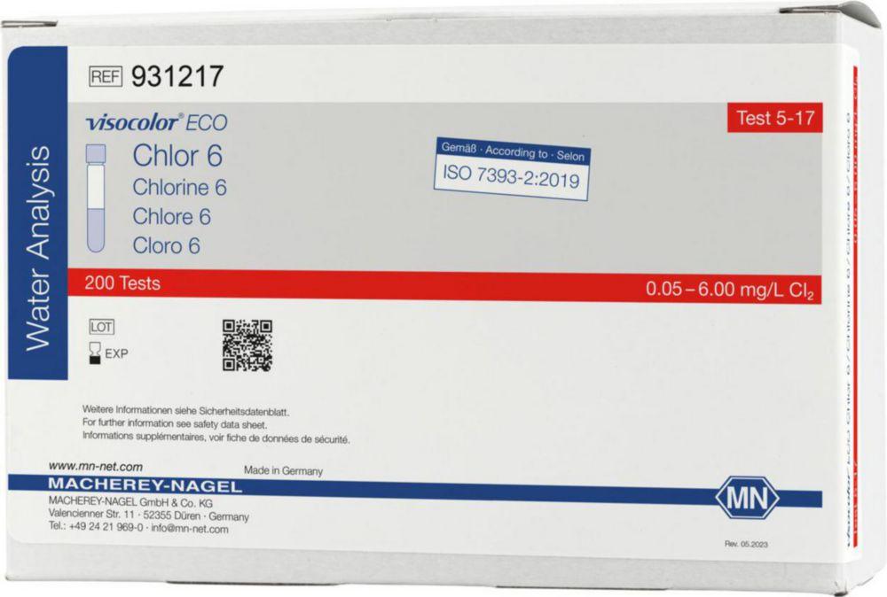 Macherey-Nagel Visocolor Eco Chloride 6 NFP Refill Pack No Dan Goods

