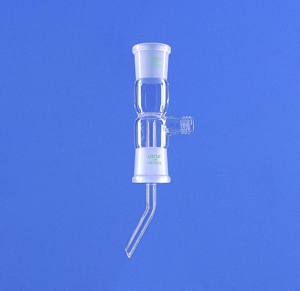 Lenz-Laborglas Adapters for Distilling Receivers to Bredt, Socket Lateral 14/23 Socket Down 19/26


