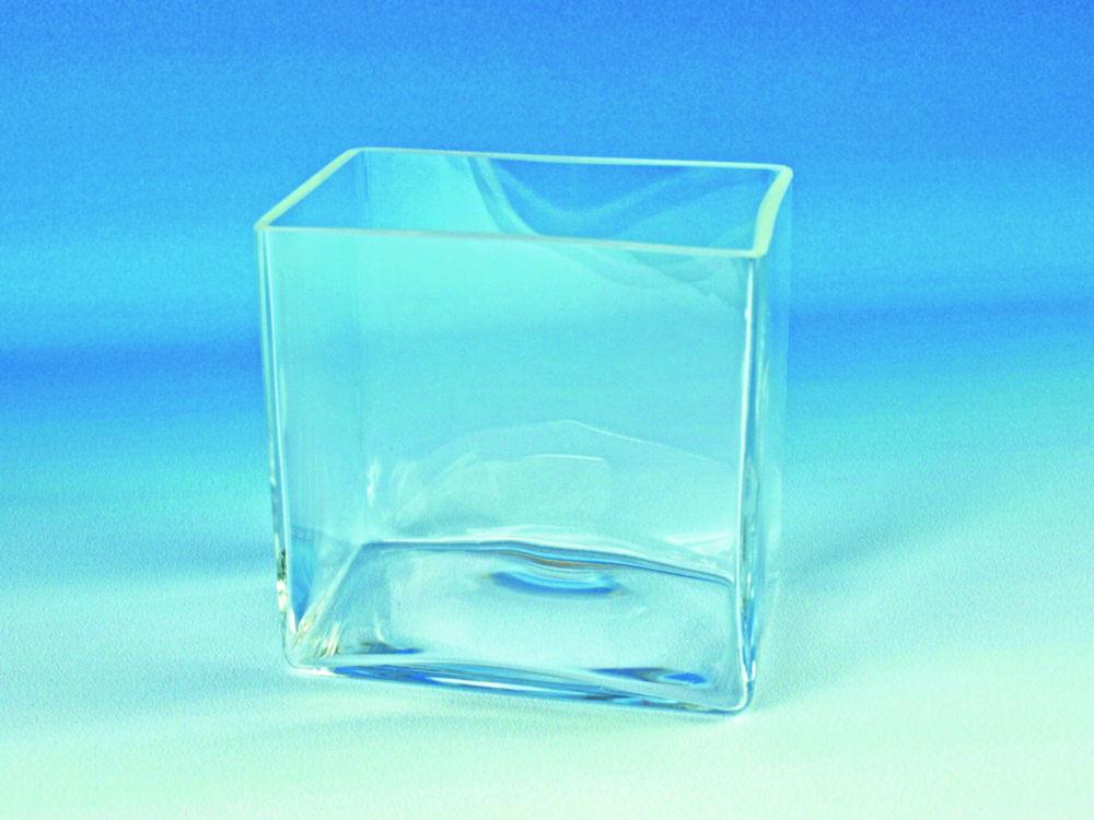 Hecht Glass Tank 150x100x150 mm, Fine Ground Rim

