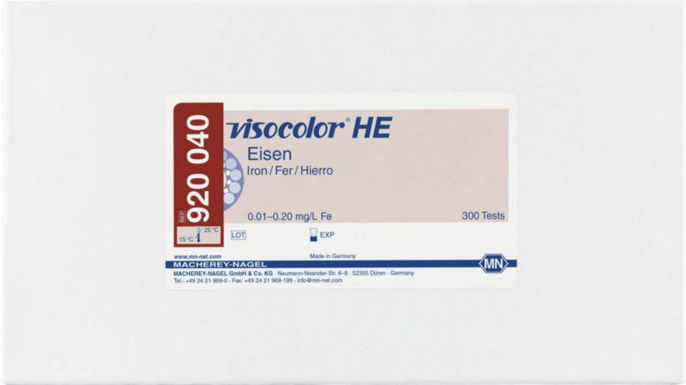 Macherey-Nagel Visocolor HE Iron Test Kit (0.01-0.20 mg/L)

