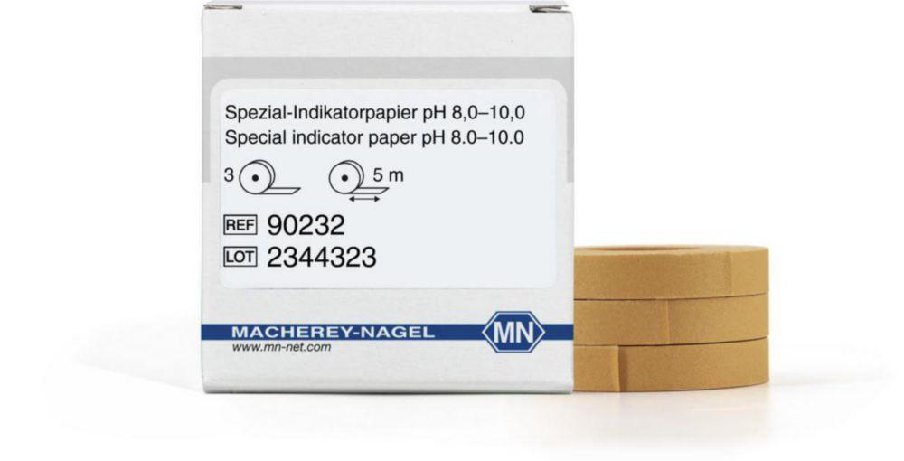 Macherey-Nagel Special Indicator Paper pH 8.0–10.0 Refill Pack of 3 Rolls

