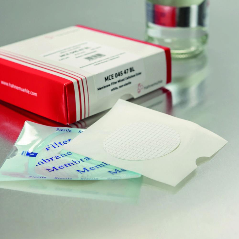 Hahnemühle Membrane Filter 47 mm Mixed Cellulose Ester, 8.0 µm, White, Pack of 100
