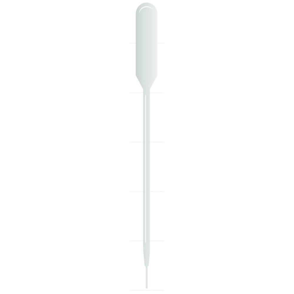 Thermo Samco Transfer Pipets 5.8 mL Sterile Fine Tip, Bags of 20 pcs, Pack of 500