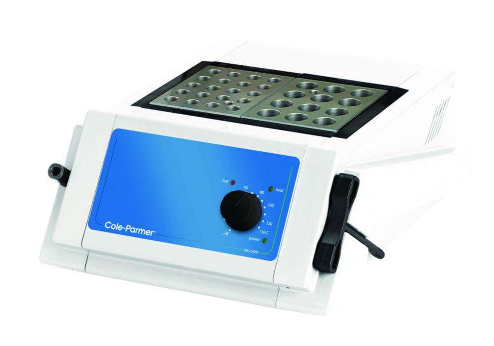 Cole-Parmer Analog 2-Block Heater, 130°C, 230 VAC

