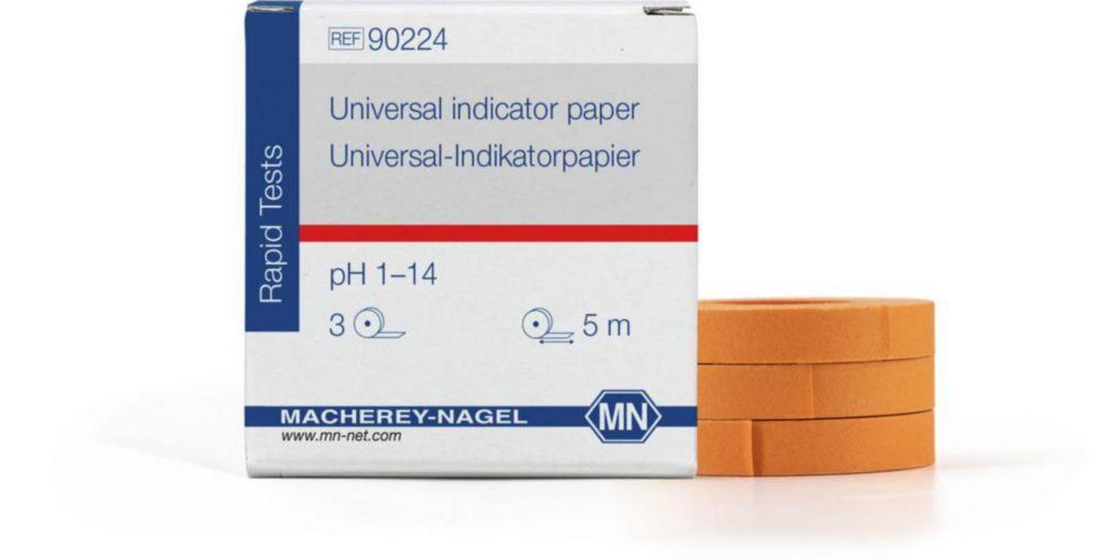 Macherey-Nagel Indicator Paper pH 1-14 - Refill Pack of 3 Rolls