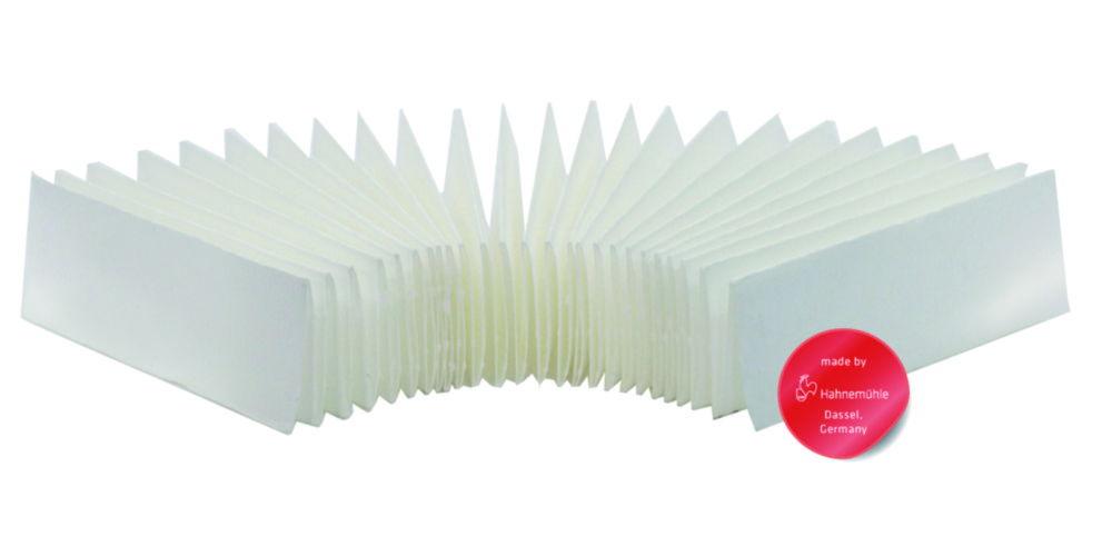Hahnemühle Pleated Strips for Seed Testing 3014 White, 110 g/qm, Pleated, 110 mm x 2m, 50 Double Pleats of 20 mm Height, Pack of 306