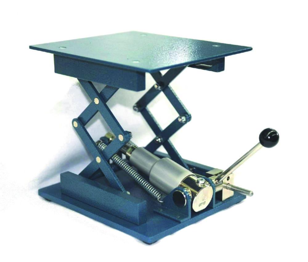 Laboratory jacks with hydraulic drive 25 kg 300 x 300 mm, aluminium plate
