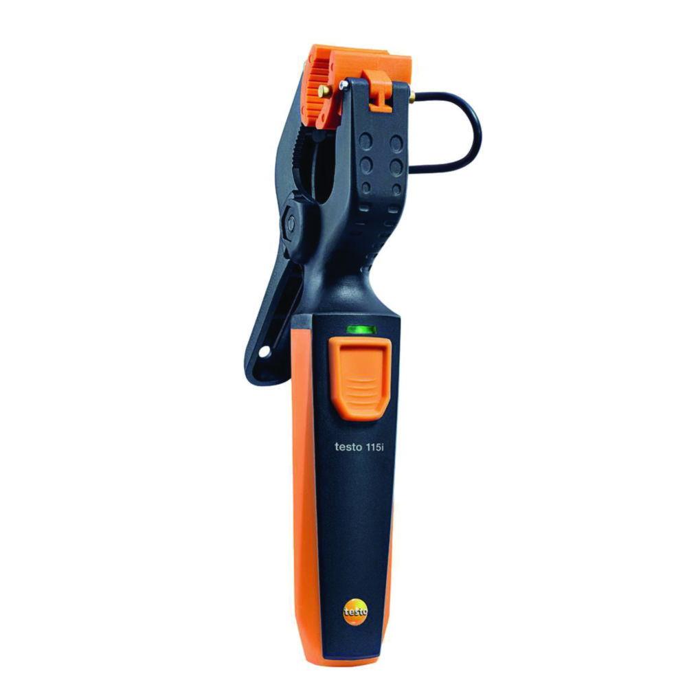 Testo 115i Clamp Thermometer With Smartphone Operation Black/Orange, 40 Bis 150 °C, 183 x 90 x 30 mm