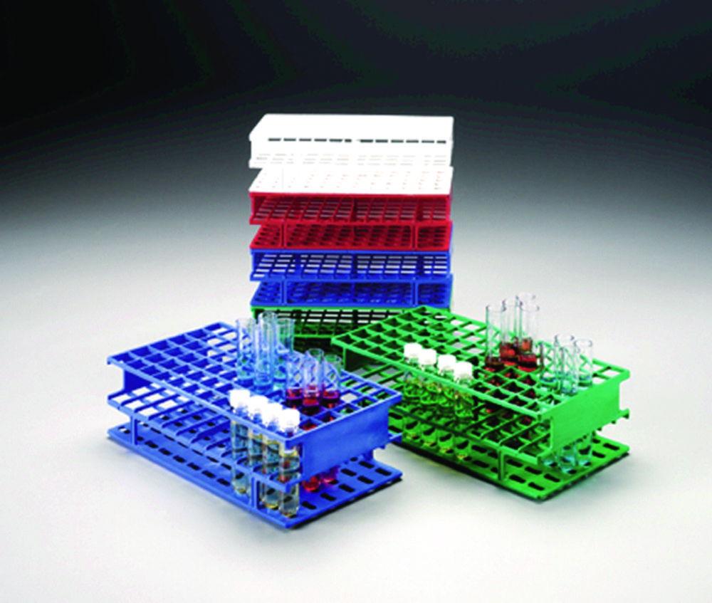 Thermo Nalgene Test Tube Rack 6 x 12 Tubes PP Red 13 mm Ø