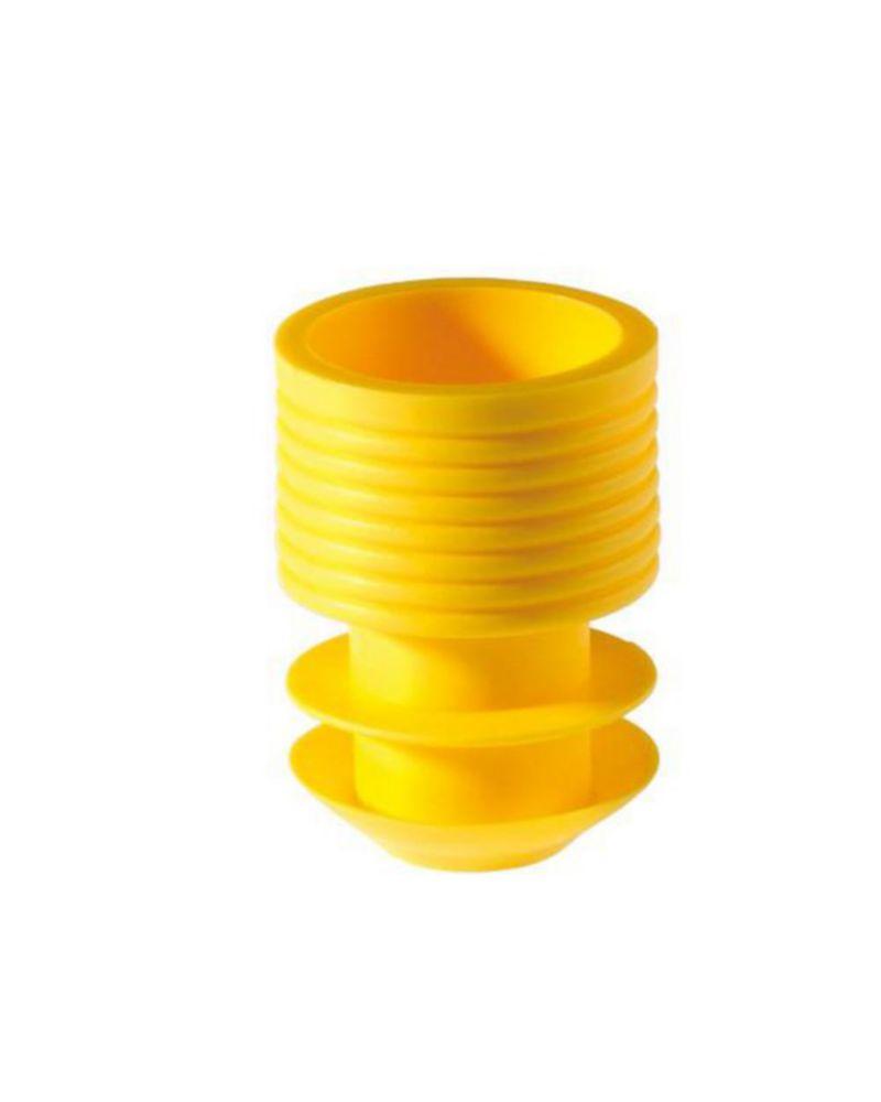 Ratiolab Stoppers 16–17 mm, Yellow, Pack of 1000​

