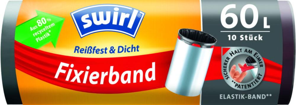 Bin Liner 155x65x50 cm 60 Ltr. pack of 6 rolls of 10 pcs.