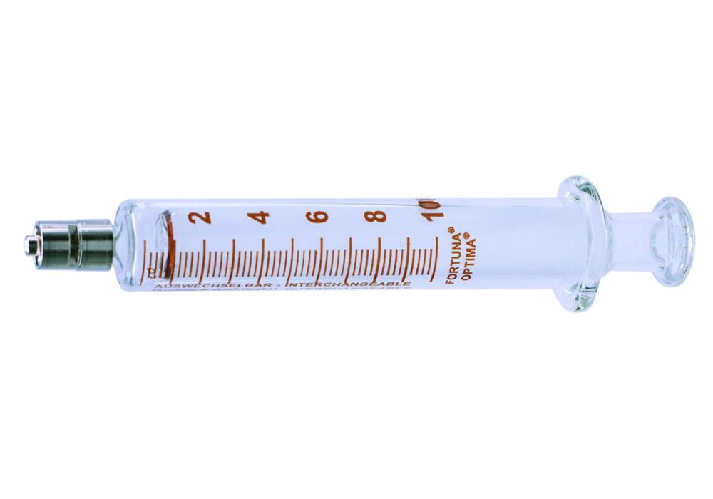 Poulten & Graf All Glass Syringe 100 ml with Metal Cone Luer Lock