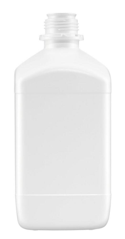Kautex Textron Square Shape Bottle - 2500ml HDPE White Without Closure