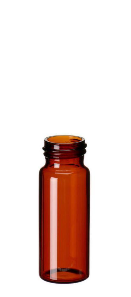 LLG Labware EPA Threaded Bottle 30 mL Amber 1st Hydrolytic Class 72.5 x 27.5 mm Pack of 100