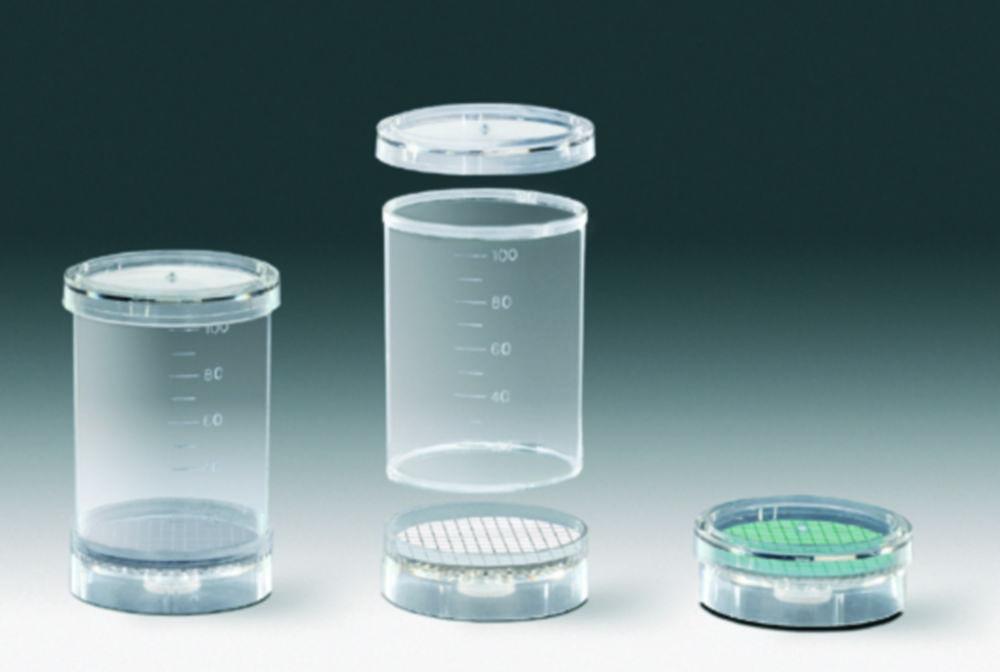 Sartorius BioSart 100 Monitor Sterile, 0.45µm, 47mm, White Filter Colour