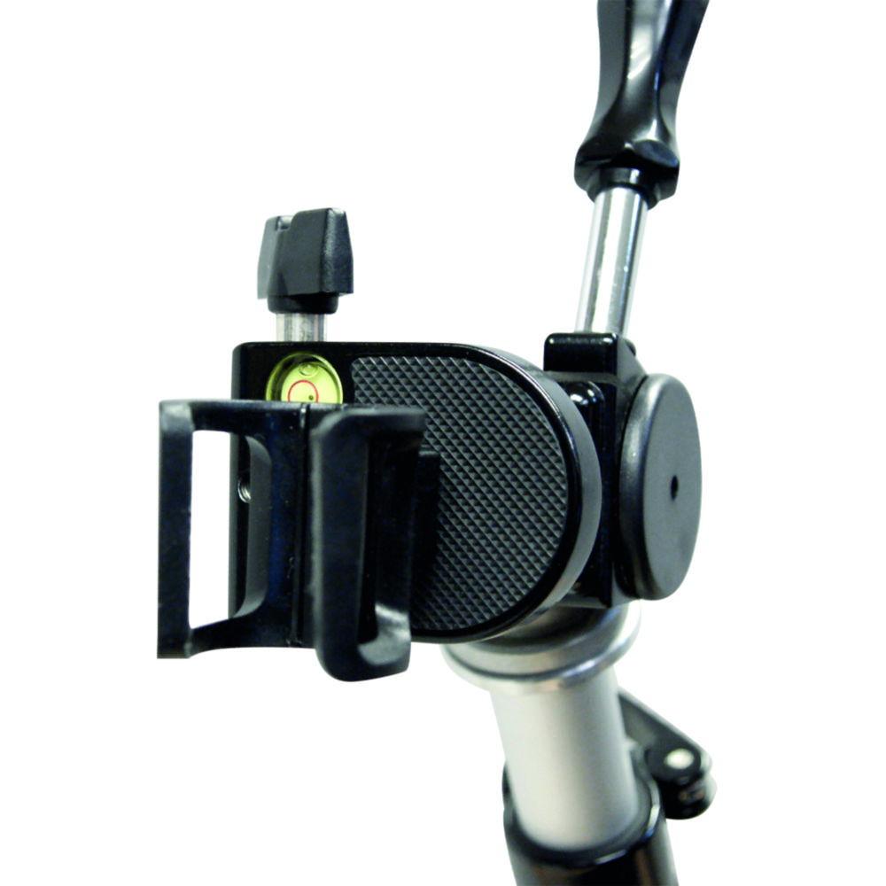 Jointed elbow-arm type stand for handheld-microscopes