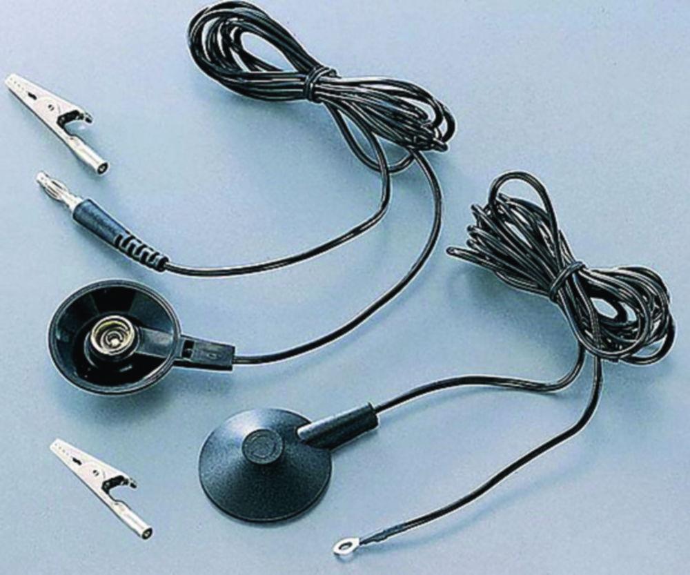 As One Ground Cord For Floor Mat UFO10B, 3.0m Pack of 10 Pcs